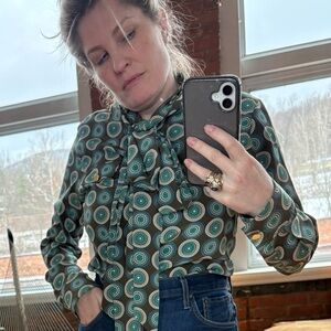 Vintage Tory Burch Silk Blouse